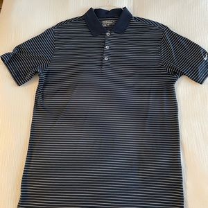 Nike Golf Striped Shirt - Navy - M